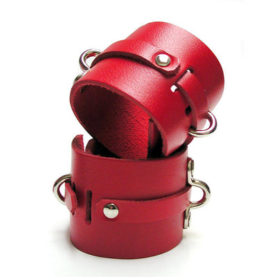 Kinklab Bondage Basics Ankle Cuffs - Red