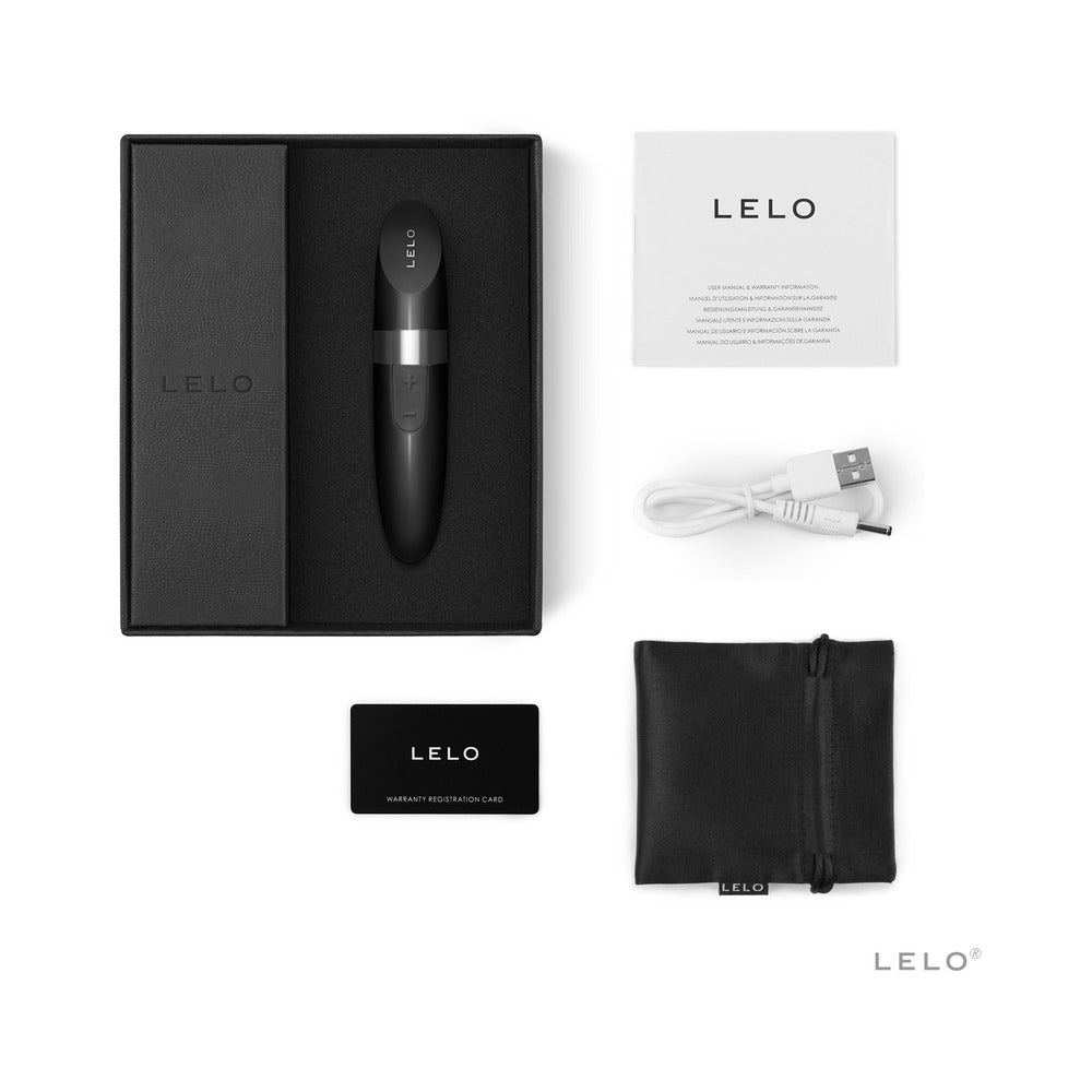 LELO MIA 2 Rechargeable Lipstick Vibrator Black