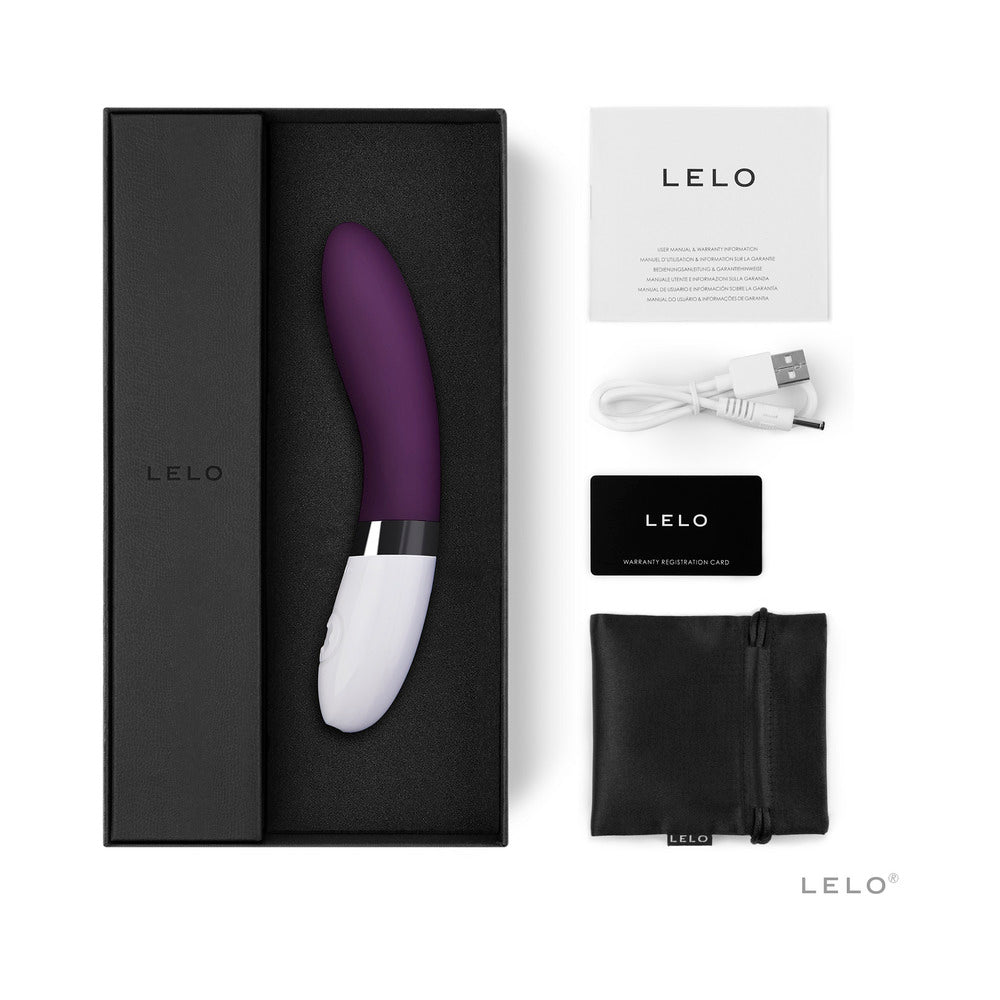 LELO LIV 2 Rechargeable G-Spot Vibrator Plum