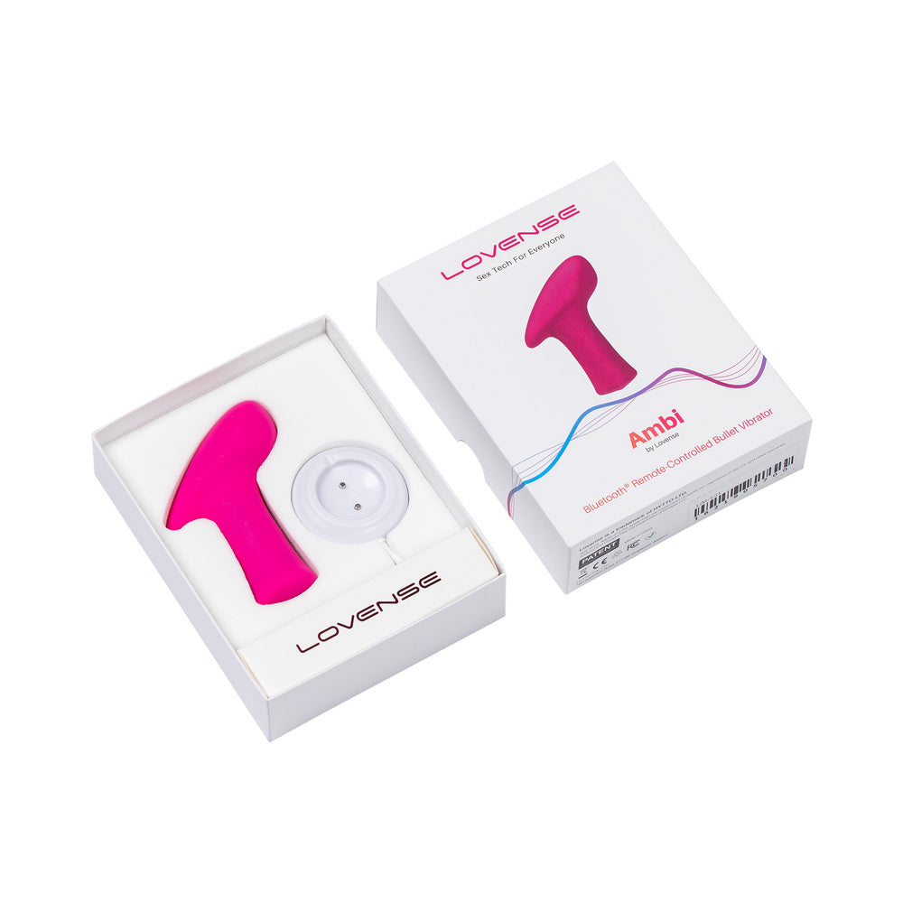 Lovense Ambi Bluetooth Programmable Bullet Vibrator