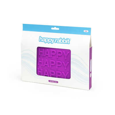 Happy Rabbit ''Happy'' Lockable Silicone Storage Bag Purple Large