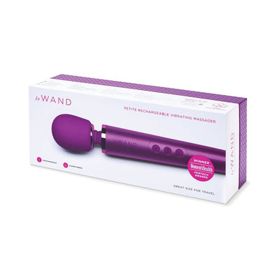 Le Wand Petite Rechargeable Massager Dark Cherry