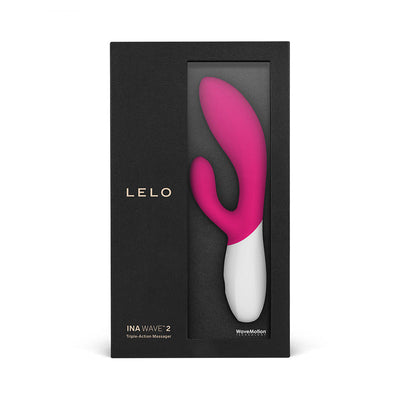 LELO INA WAVE 2 Rechargeable Dual Stimulator Cerise