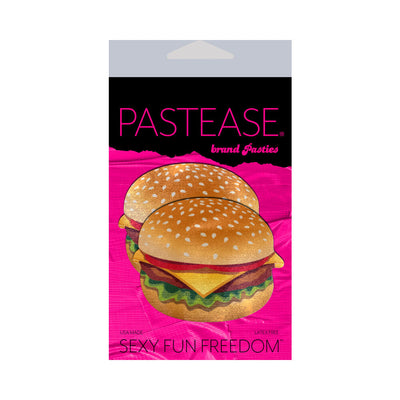 Pastease Burger: Delicious Cheeseburger Nipple Pasties