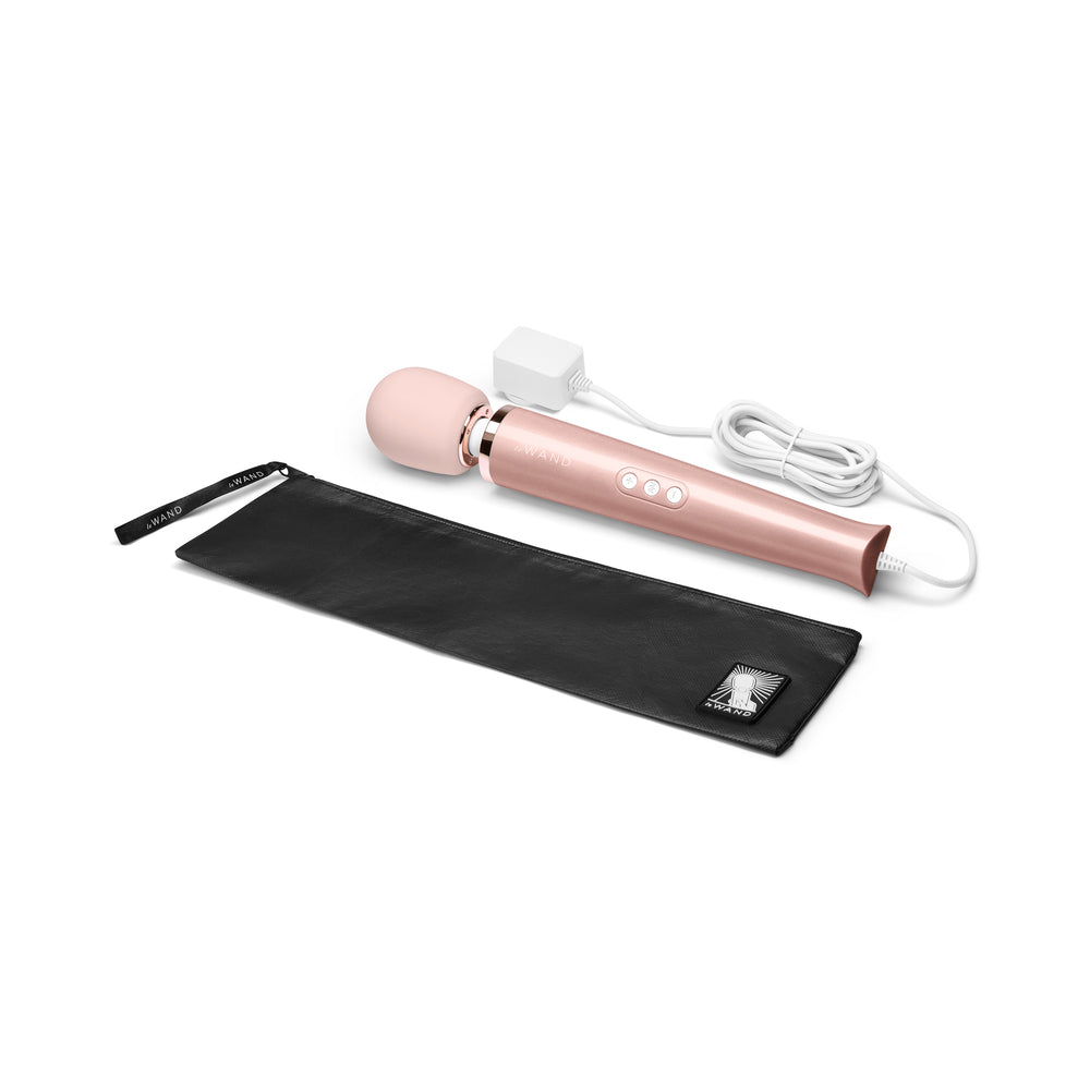 Le Wand Plug-In Vibrating Massager Rose Gold