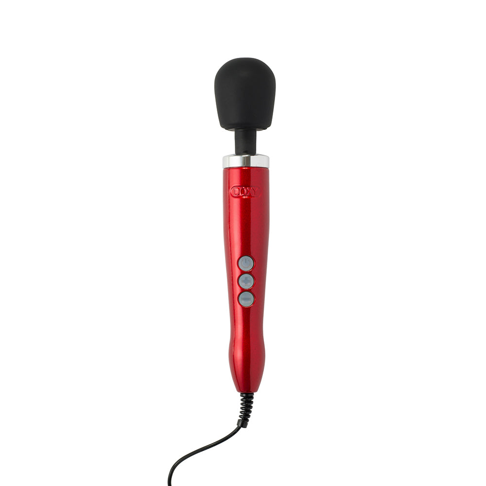 Doxy Die Cast Wand Vibrator Red