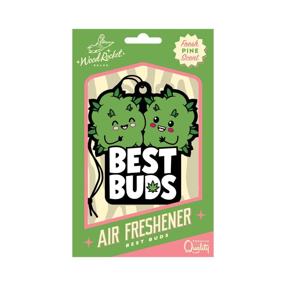 Wood Rocket Air Freshener Best Buds