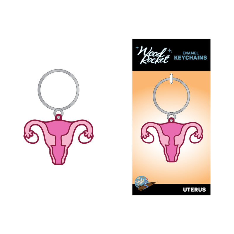 Uterus Keychain