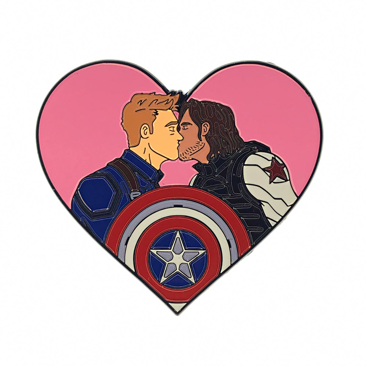 Geeky & Kinky Stucky Enamel Pin