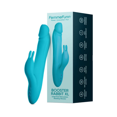 FemmeFunn Booster Rabbit XL Turquoise