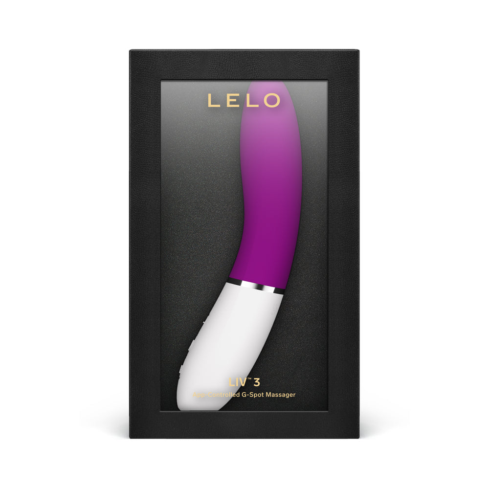 LELO LIV 3 App-Controlled G-Spot Vibrator Deep Rose