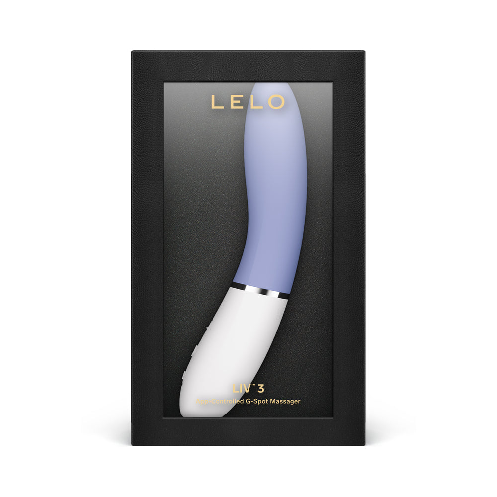 LELO LIV 3 App-Controlled G-Spot Vibrator Powder Blue