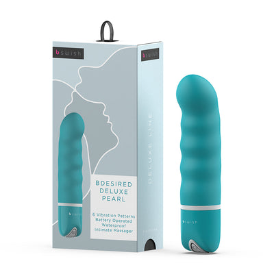 B Swish Bdesired Deluxe Pearl Vibrator Jade