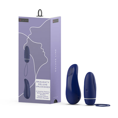 B Swish Bnaughty Deluxe Unleashed Vibrator Blue