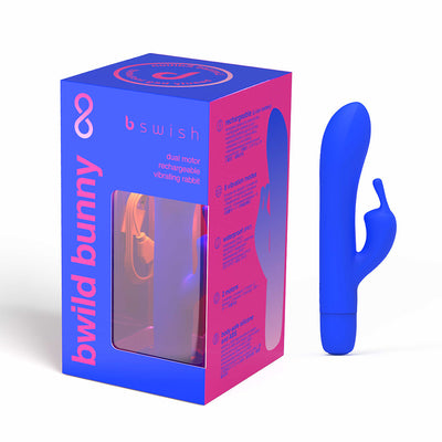 B Swish Bwild Bunny Infinite Limited Edition Vibrator Pacific Blue