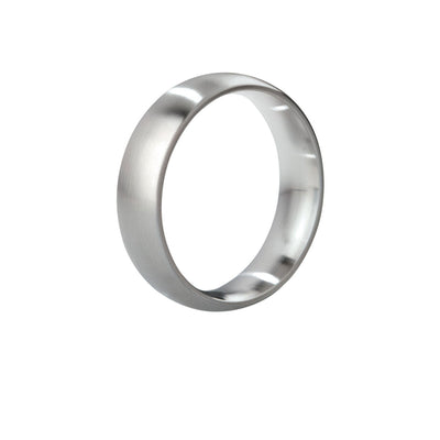 Mystim Earl Brushed Stainless Steel Cock Ring 48mm